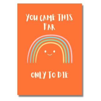 "You've Come This far..." sticker